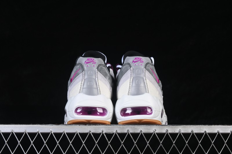 Nike Air Max 95 Retro Cushioned Running Shoes - HF7545-100