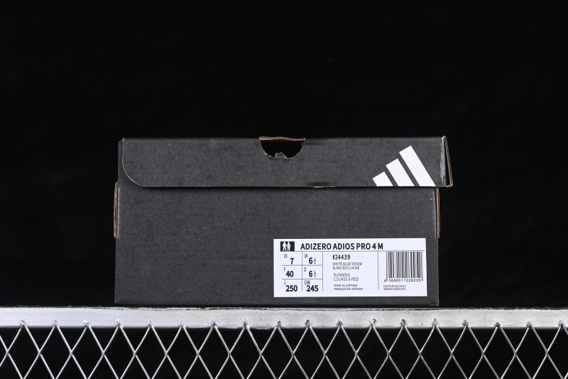 Adidas Adizero Adios 4 Lightweight Breathable Low-Top Running Shoes - KI4439