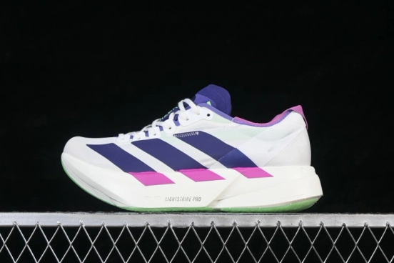 Adidas Adizero Adios 4 Lightweight Breathable Low-Top Running Shoes for Men - JR1656
