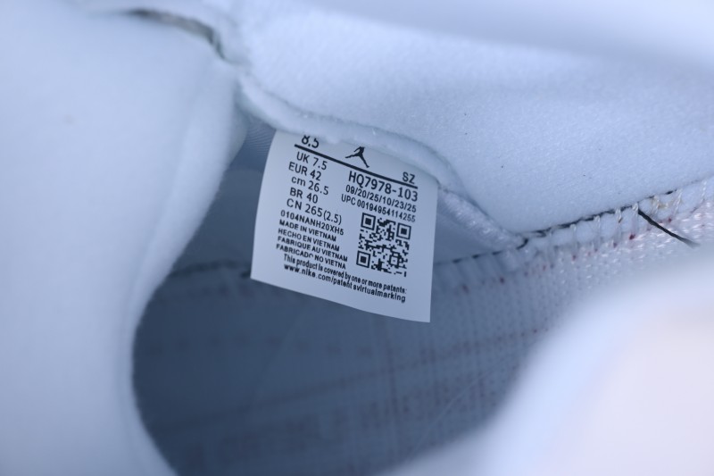 Nike Air Jordan 5 Retro Running Shoes with White Metallic Design and Visible Air Cushioning - HQ7978-103