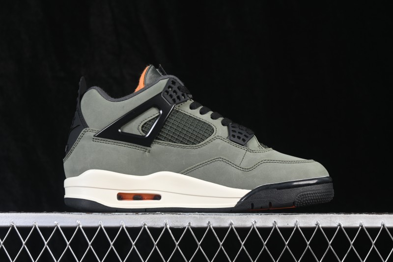 Nike Air Jordan 4 Retro OG Olive Suede Sneakers - IB1519-200