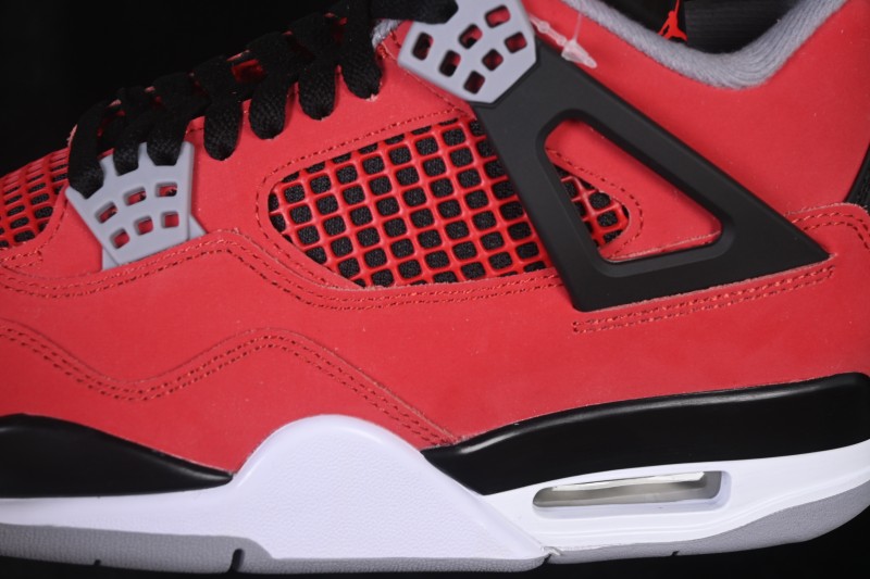 Nike Air Jordan 4 Retro Toro Basketball Shoes with Premium Leather and Air Sole - FQ8138-600