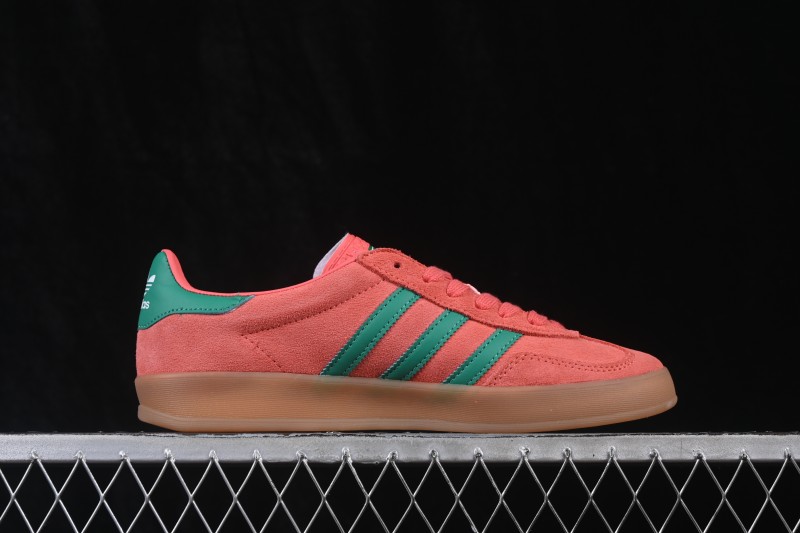Adidas Originals Gazelle Indoor Retro Low-Top Casual Sneakers with Non-Slip and Abrasion-Resistant Sole - JH5407