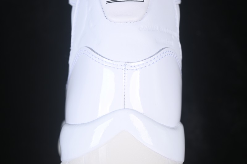 Nike Air Jordan 11 Retro OG Comme des Garcons Collaboration White Sneakers - IV7639-100