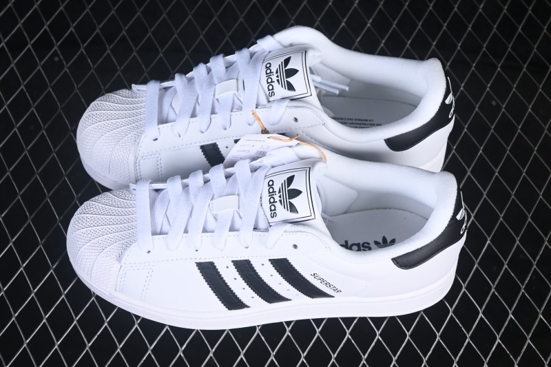 Adidas Superstar II Shell-Toe Casual Sneakers with Premium Leather Upper - IH8659