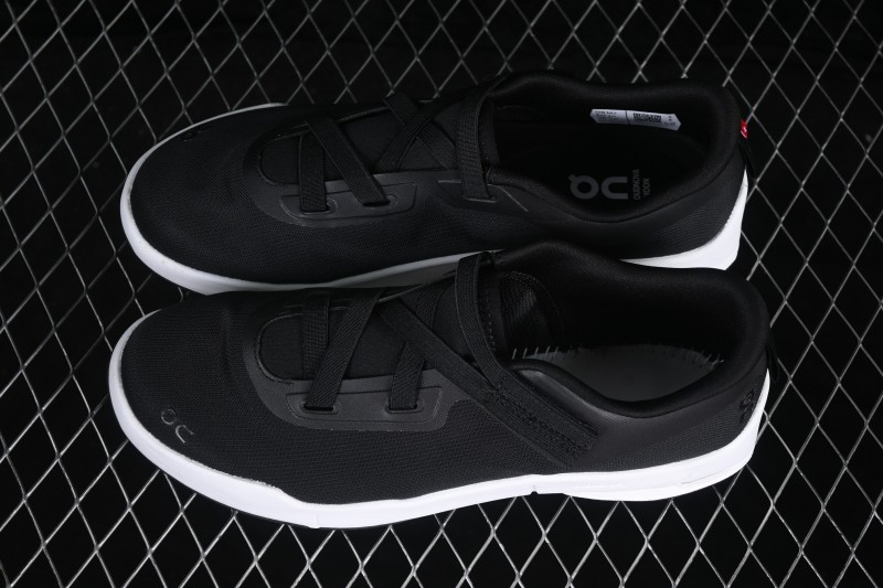 On Cloudnova Moon Comfortable Non-Slip Wear-Resistant Low-Top Casual Lifestyle Shoes - Black White