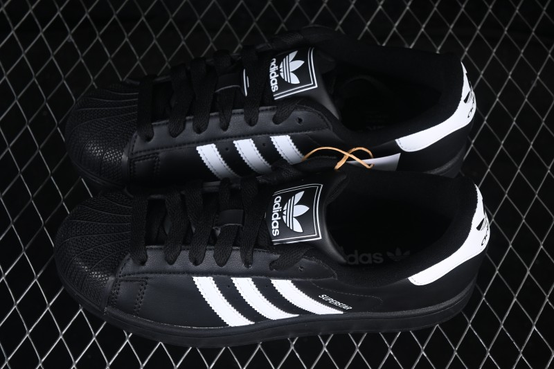 Adidas Superstar II Shell-Toe Casual Sneakers in Premium Leather - JI0079