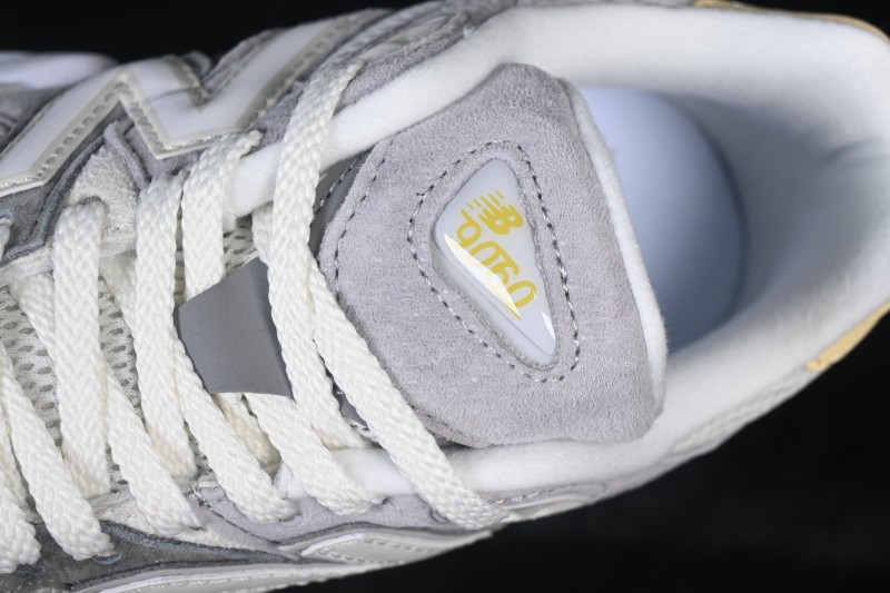 New Balance 9060 Retro Running Shoes with ABZORB Cushioning and Suede Overlays - U9060AUB