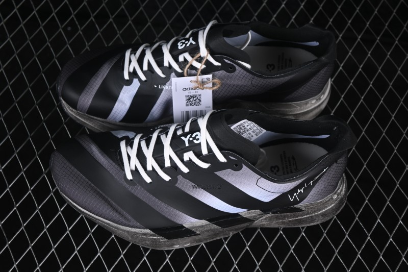 Y-3 x Adidas Adizero Adios 4 Lightweight Breathable Low-Top Running Shoes - KI7128