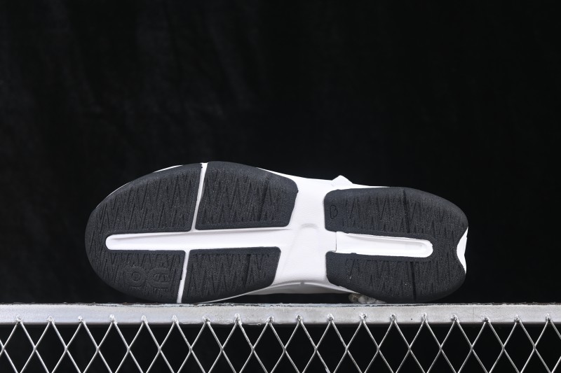On Cloudnova Moon Lightweight Cushioned Slip-Resistant Low-Top Lifestyle Shoes - White White