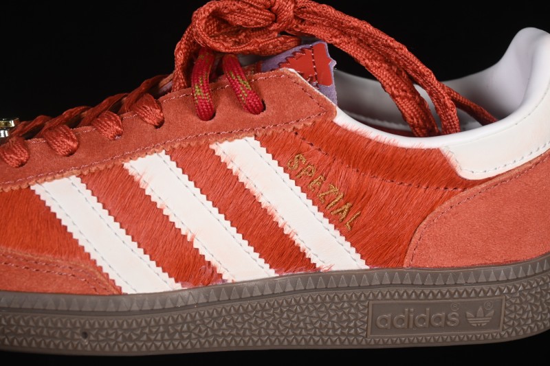 Adidas Handball Spezial Retro Casual Skateboarding Shoes with Classic Three-Stripe Design - KJ6299