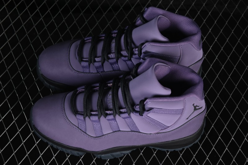 Nike AJ11 Canyon Purple Retro Basketball Shoes with Full-Length Air Cushion - IO8961-553