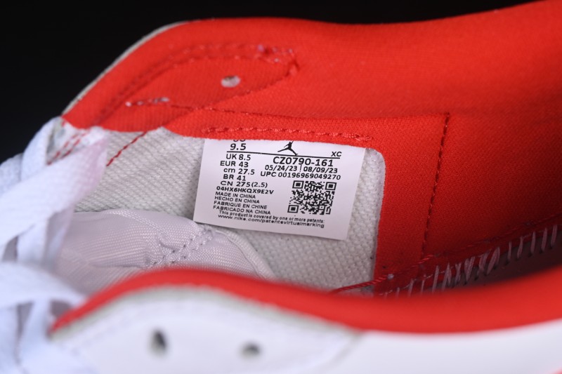 Nike Air Jordan 1 Low OG University Red Casual Skateboarding Shoes - CZ0790-161