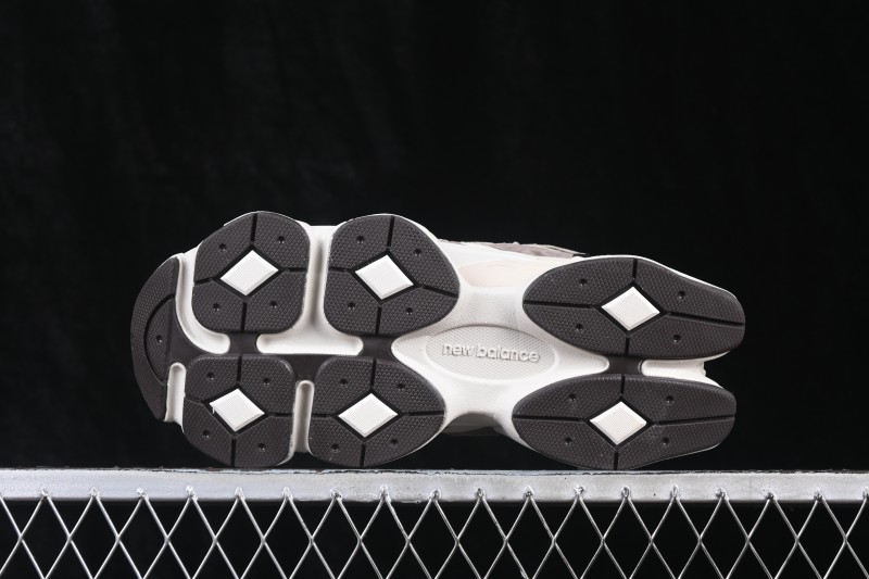 New Balance NB9060 Retro Running Shoes with ABZORB Cushioning and Suede Overlays - U90602JK