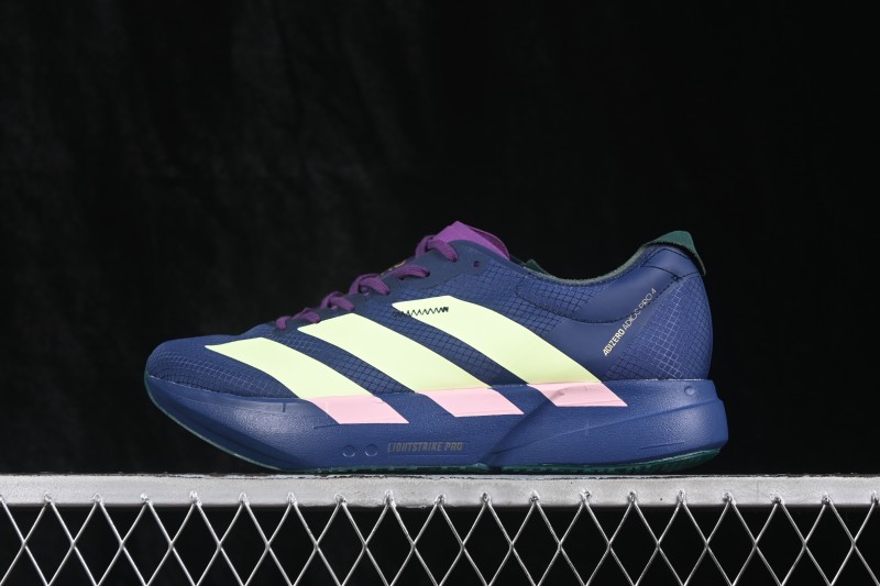 Adidas Adizero Adios 4 Lightweight Breathable Low-Top Running Shoes - KI1465