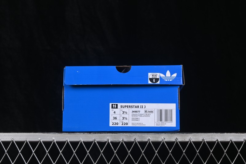 Adidas Originals Superstar II Classic Shell Toe Casual Sneakers - JH9977