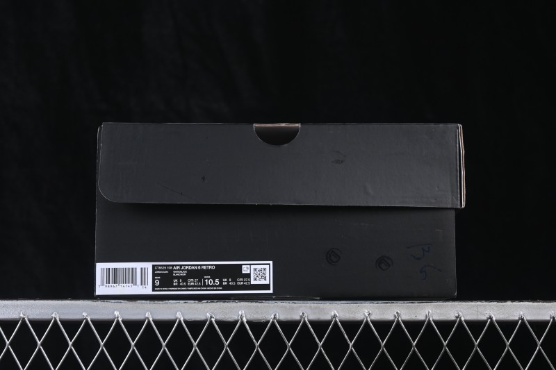 Nike Air Jordan 6 Retro Oreo Running Shoes with Classic Design - CT8529-108
