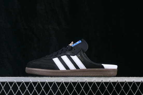Adidas Samba OG Casual Slide Sandals with Premium Leather Upper - LB3815