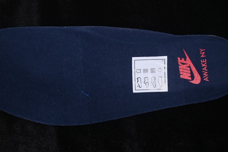 Awake NY x Air Jordan 6 Retro High "Denim Blue" Basketball Sneakers with Premium Suede Upper - IQ5706-400