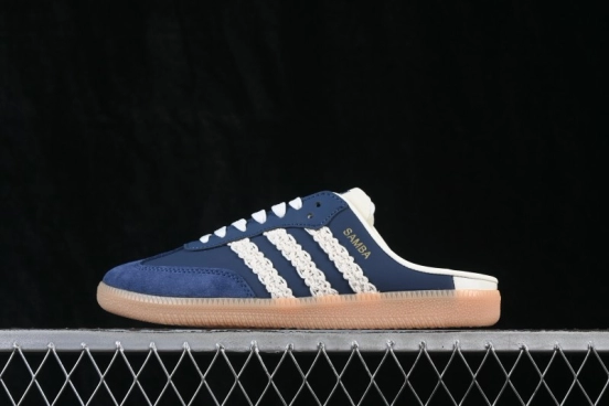 Adidas Samba OG Mule Casual Slide Sandals with Retro Design - HP5053