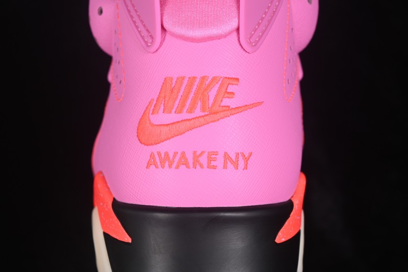 Nike Air Jordan 6 Retro Awake NY Collaboration Sneakers in Playful Pink - IQ5706-600