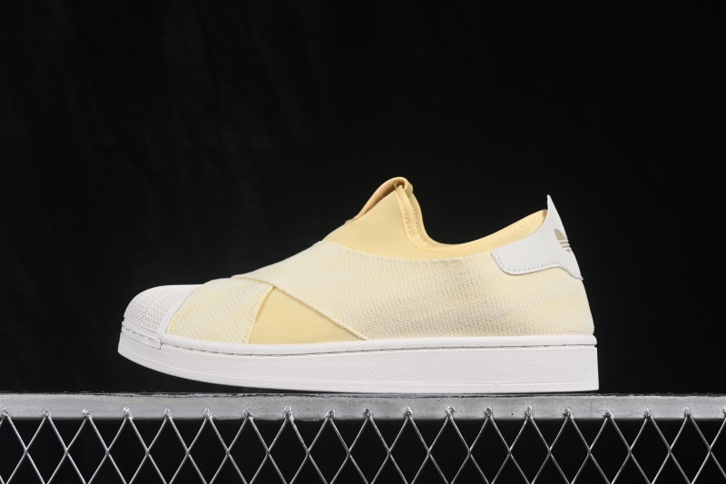 Adidas Originals Superstar Shell-Toe Lace-Up Casual Sneakers - KZ7553