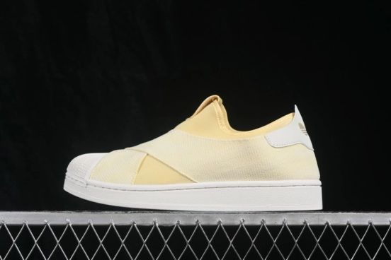Adidas Originals Superstar Shell-Toe Lace-Up Casual Sneakers - KZ7553