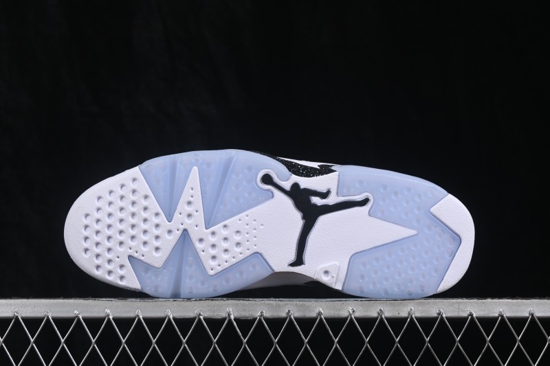 Nike Air Jordan 6 Retro Oreo Running Shoes with Premium Suede Upper - CT8529-108