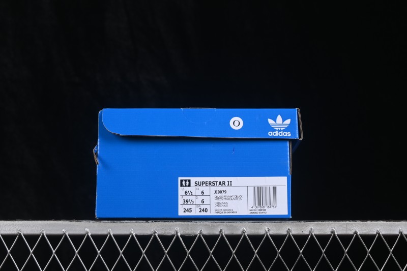 Adidas Originals Superstar II Classic Shell-Toe Casual Sneakers - JI0079