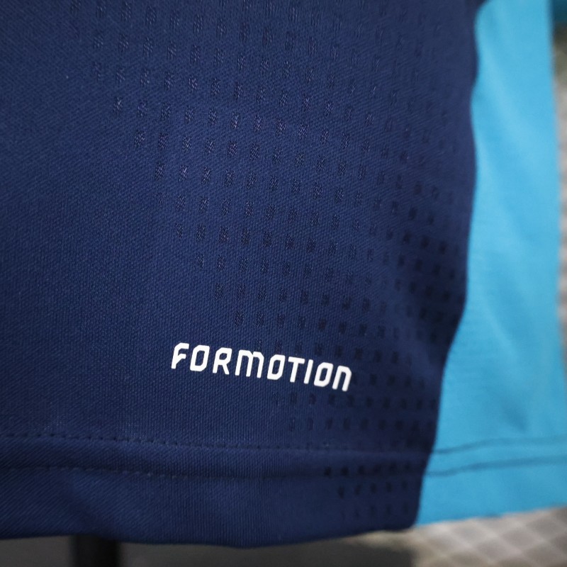 Player Version 2026 Spain Away Navy Blue Long Sleeve Jersey