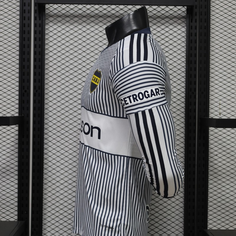 Player Version 26/27 Boca Juniors Away Long Sleeve Jersey