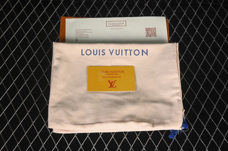 Louis Vuitton Tilted Sneakers Low 2026SS Lace-Up Low-Top Casual Shoes - Coffee