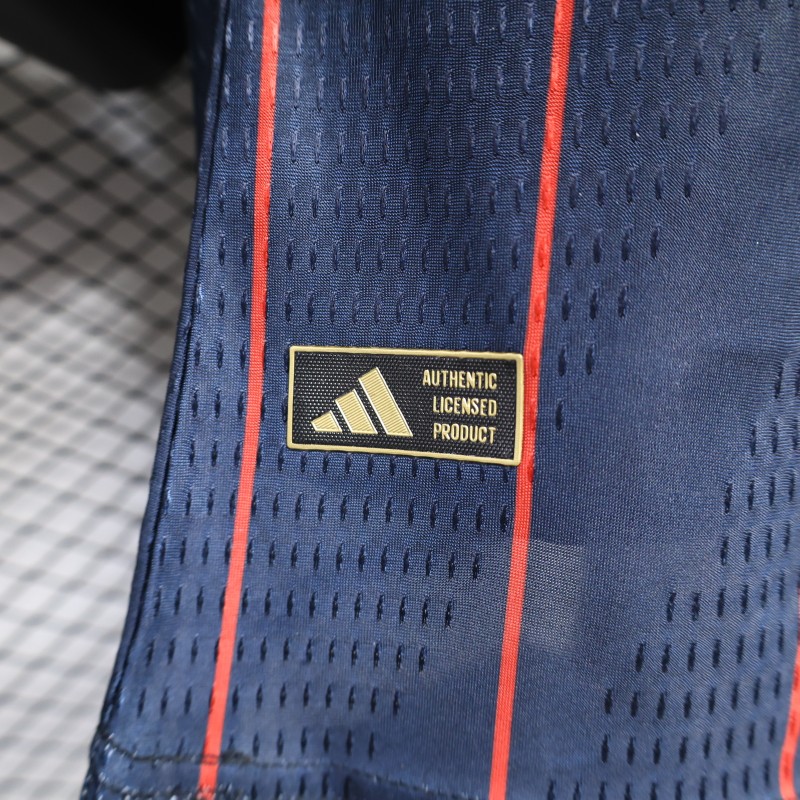 Player Version 26/27  Al-Qadsiah Third Navy Red Jersey