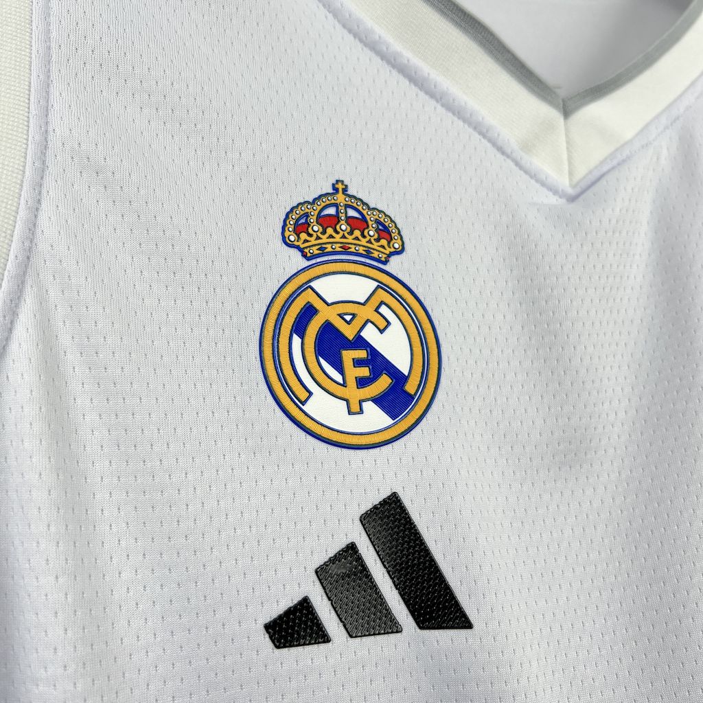 2025/26 Real Madrid Basketball Home Jersey