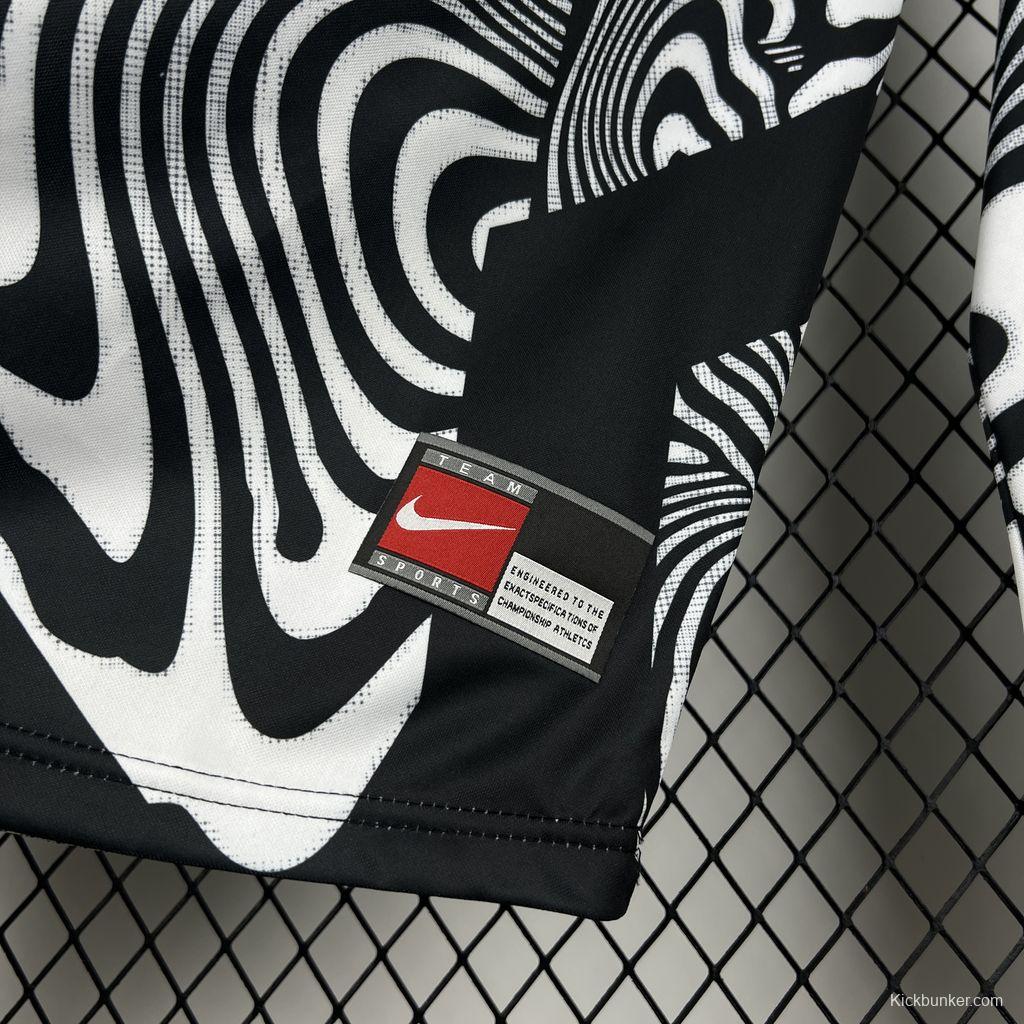 2026 Mens Brazil Hollywood Goalkeeper Long Sleeve Jersey