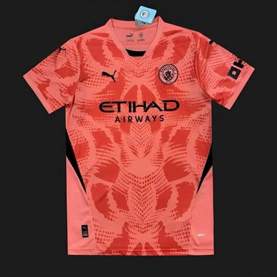 24/25 Manchester City Goalkeeper Pink Jersey