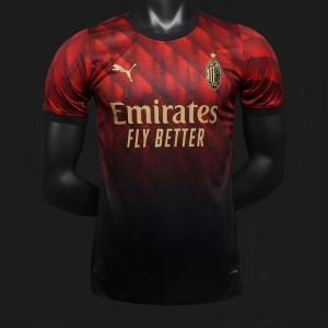 Player Version 24/25 AC Milan Church Pattern Limited Jersey