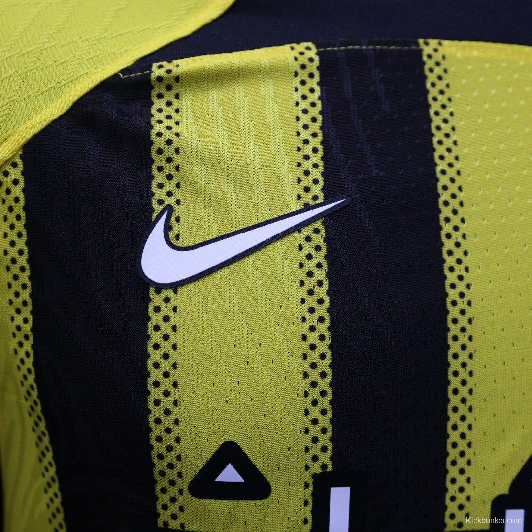 Player Version 24/25 Al-Ittihad Home Jersey