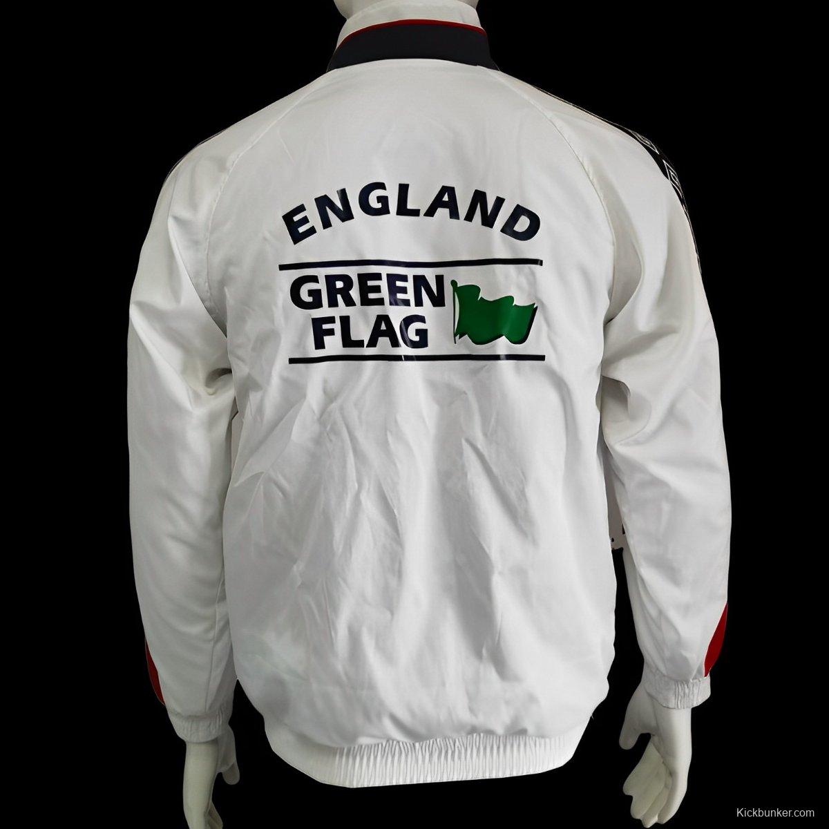 2024 England White Windbreaker