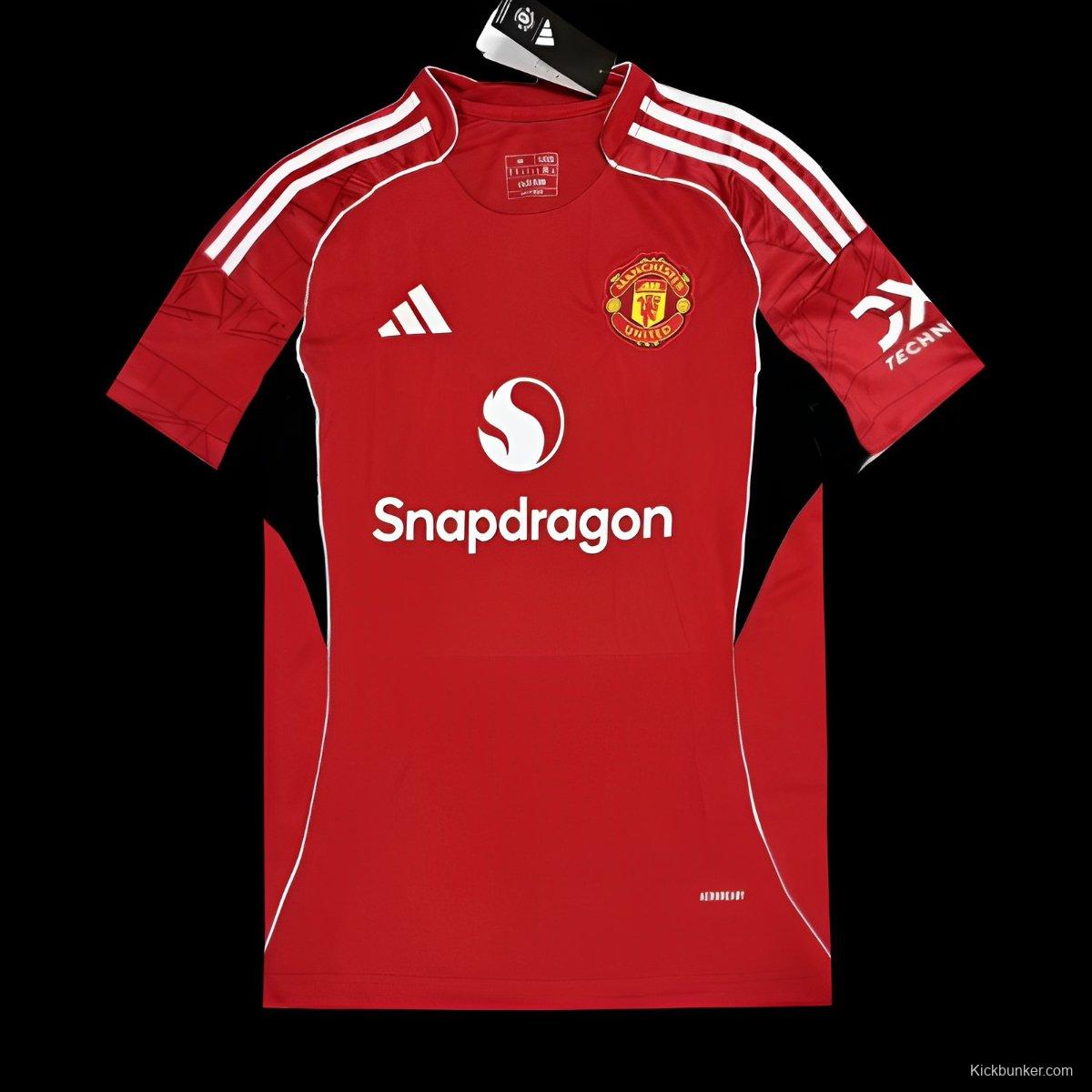 25/26 Manchester United Home Jersey