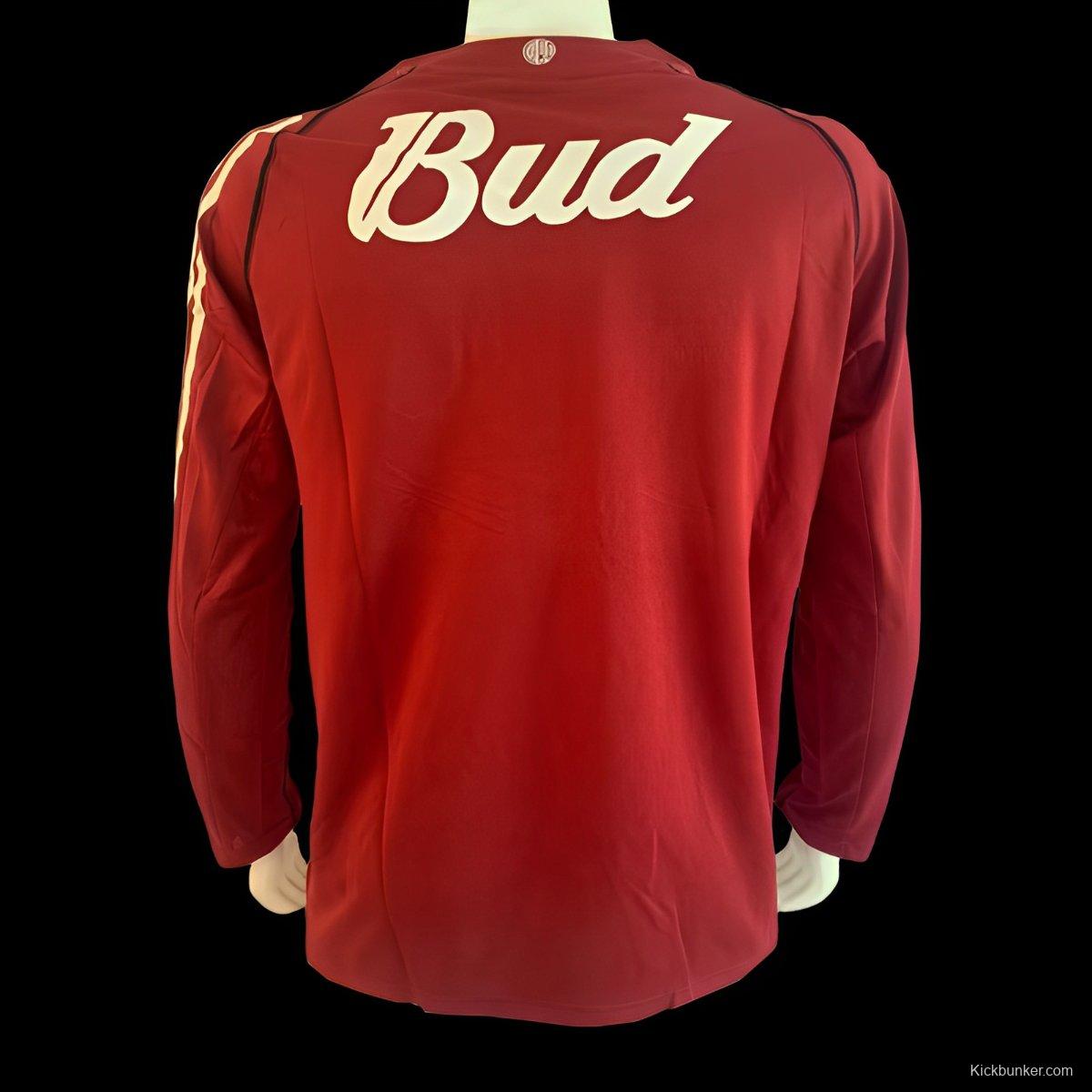 Retro 05/06 River Plate Away Long Sleeve Jersey