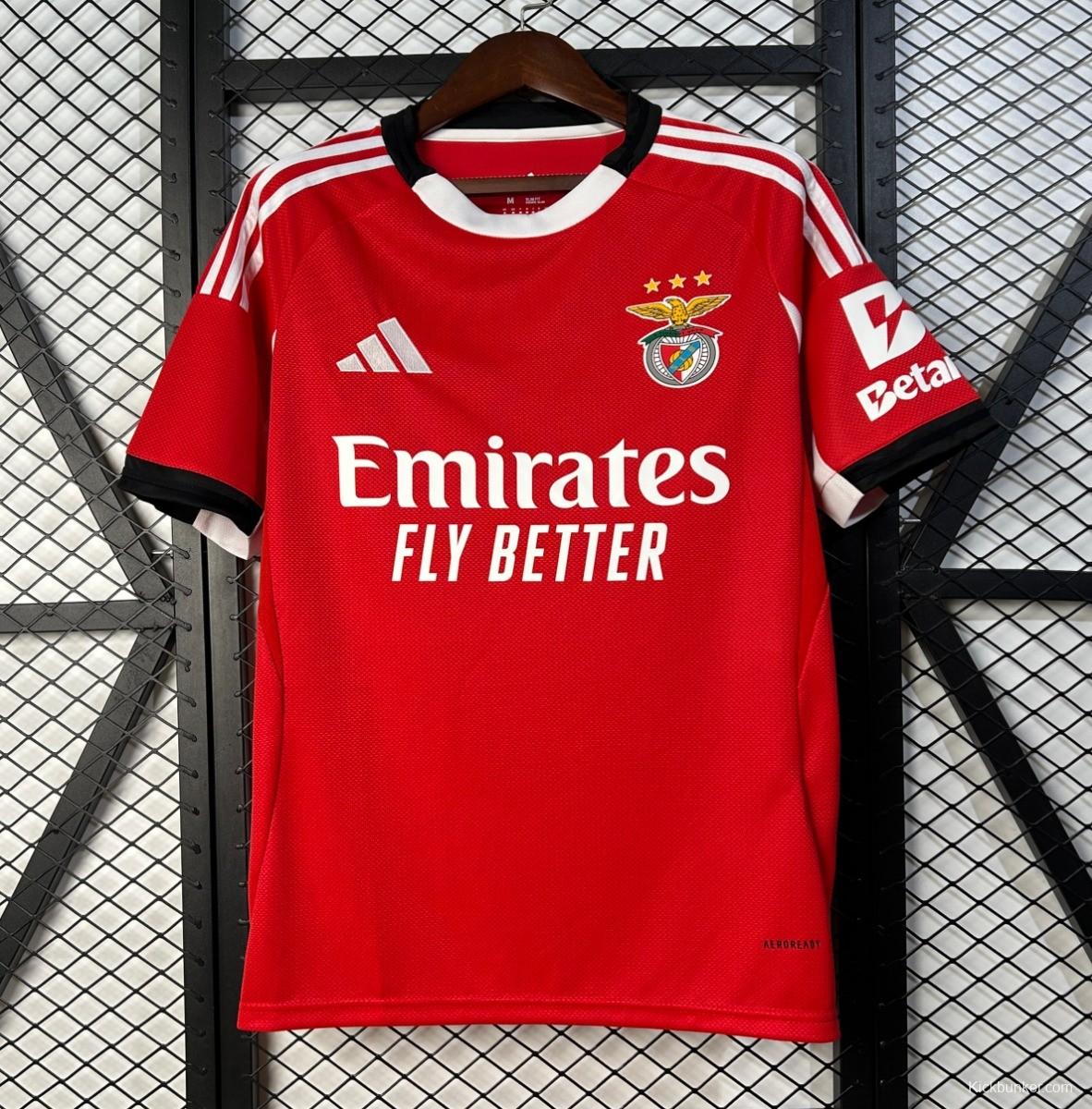 25/26 Benfica Home Jersey