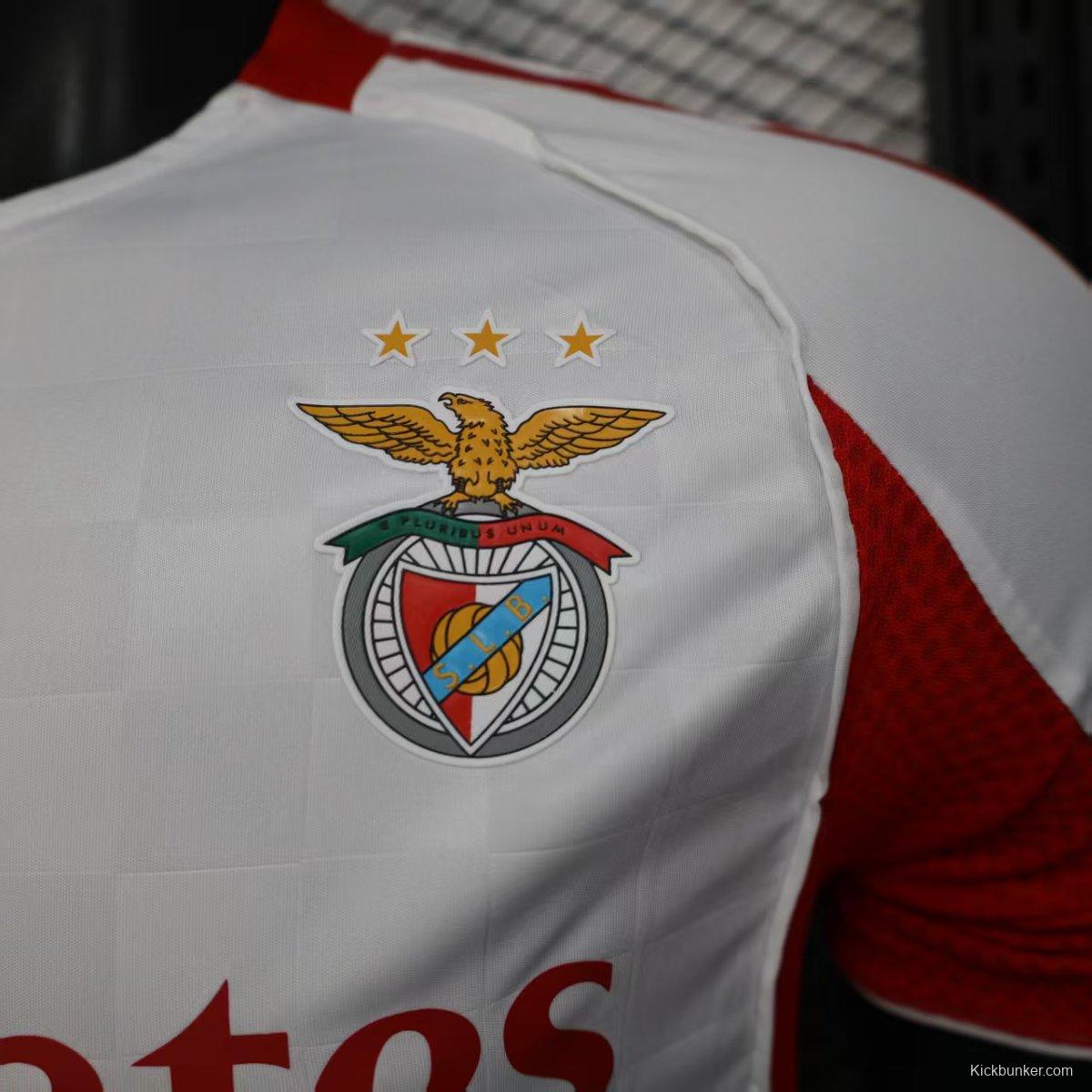 Player Version 25/26 Benfica Third WHITE Jersey