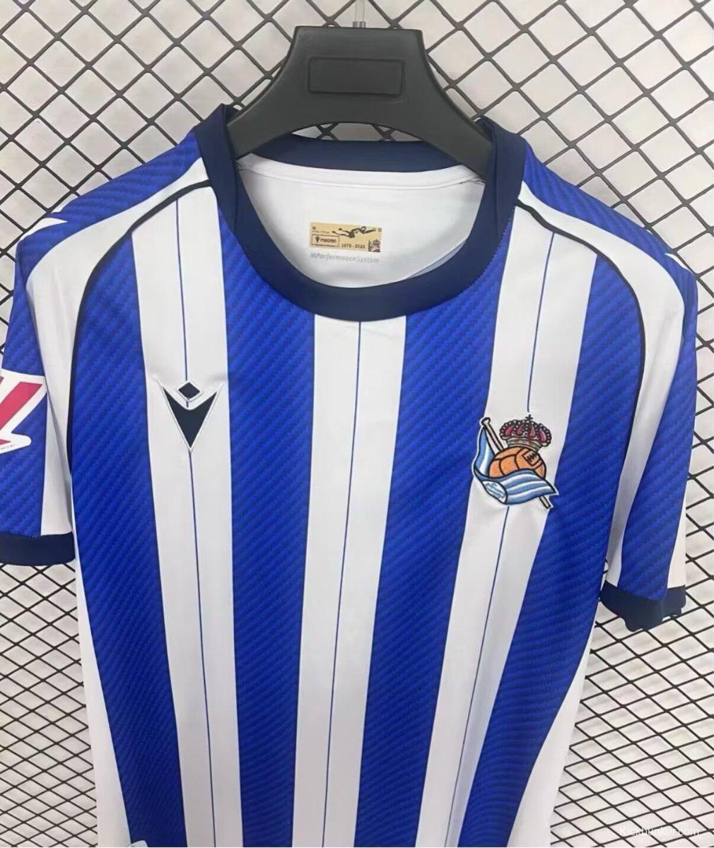 25/26 Real Sociedad Home Jersey