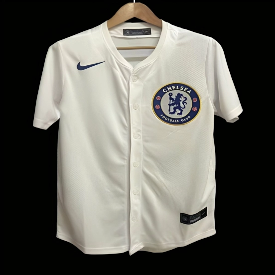 25/26 Chelsea US Pack Baseball WHITE Jersey