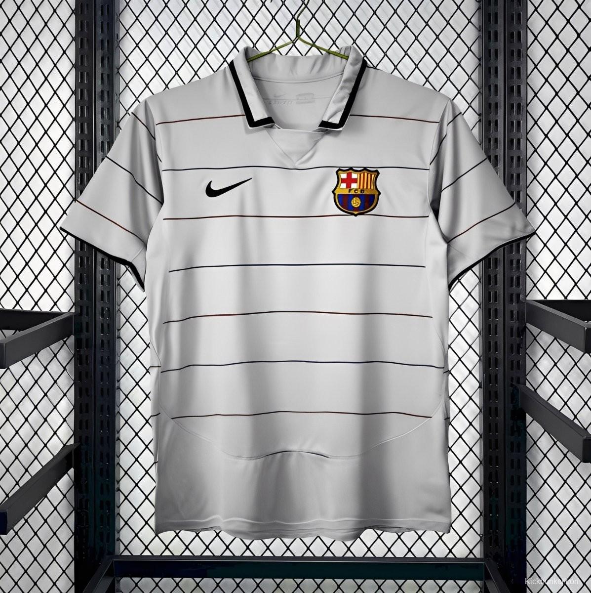 2003/04 Retro Barcelona Away Jersey