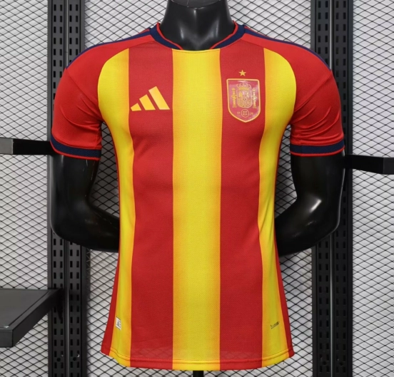 Player Version 2026 Spain Red/Yellow Pre-Match Jersey