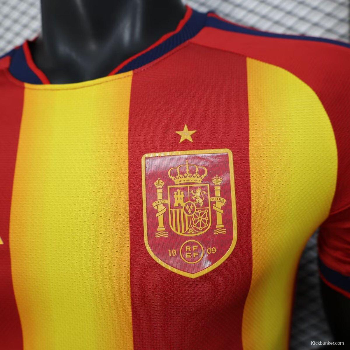 Player Version 2026 Spain Red/Yellow Pre-Match Jersey