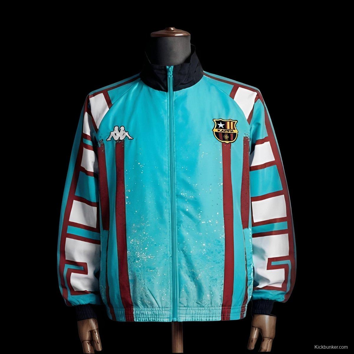 1996/97 Vintage Style Barcelona BARCA#9 Jacket Windbreaker