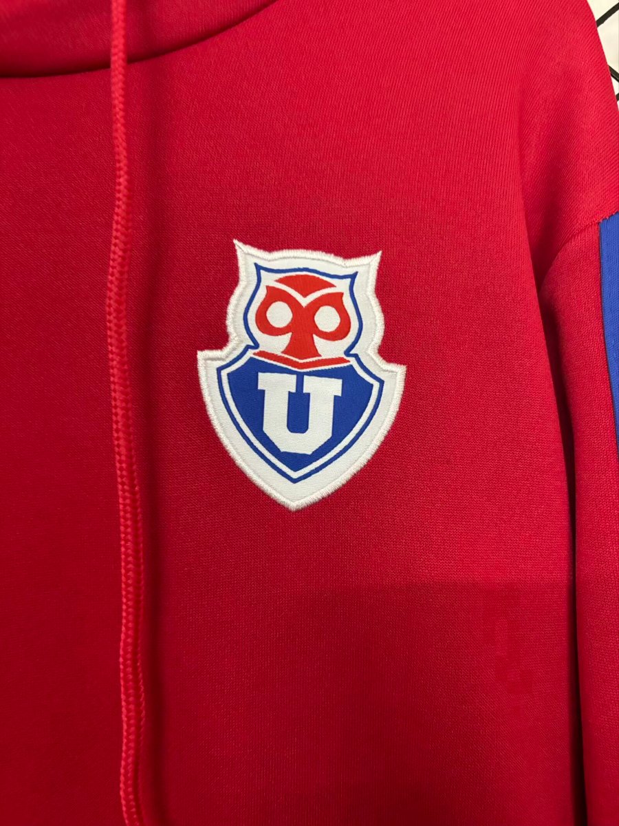 25/26 Club Universidad De Chile Red Hoodie